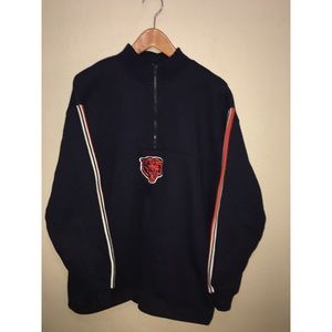 Chicago Bears XL Quarter-Zip Sweater